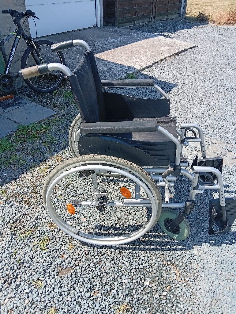 rolstoel, Diversen, Rolstoelen, Ophalen, Inklapbaar, Gebruikt, Handbewogen rolstoel