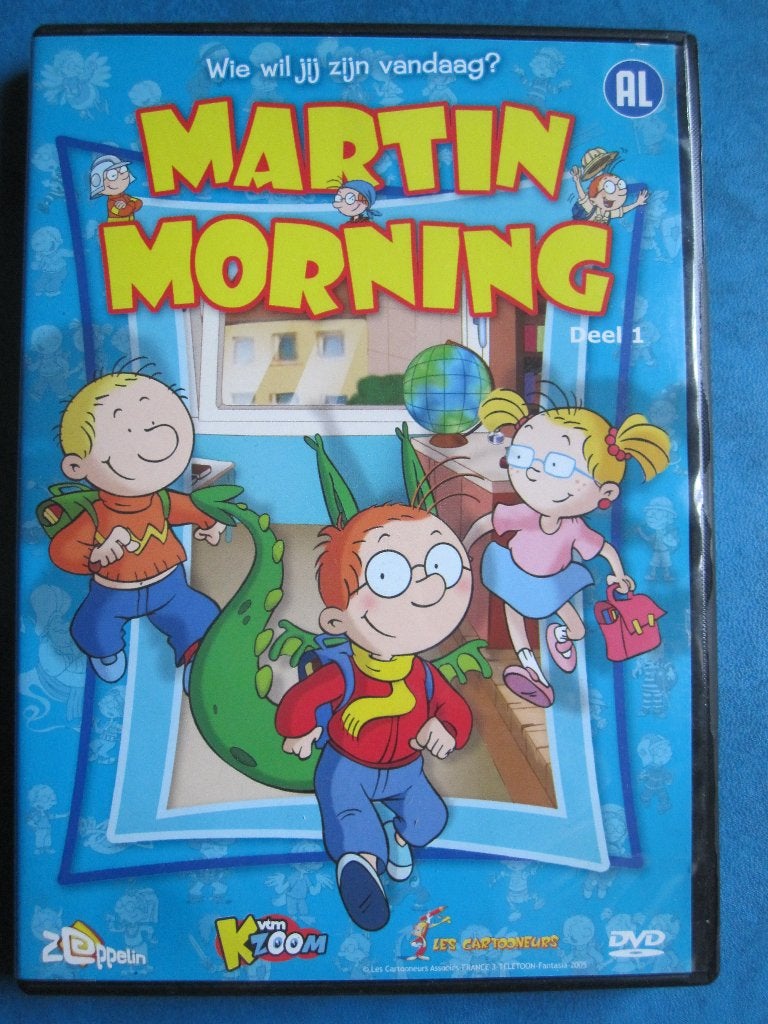 Martin Morning, Cd's en Dvd's, Dvd's | Tekenfilms en Animatie, Zo goed als nieuw, Amerikaans, Tekenfilm, Alle leeftijden, Ophalen of Verzenden
