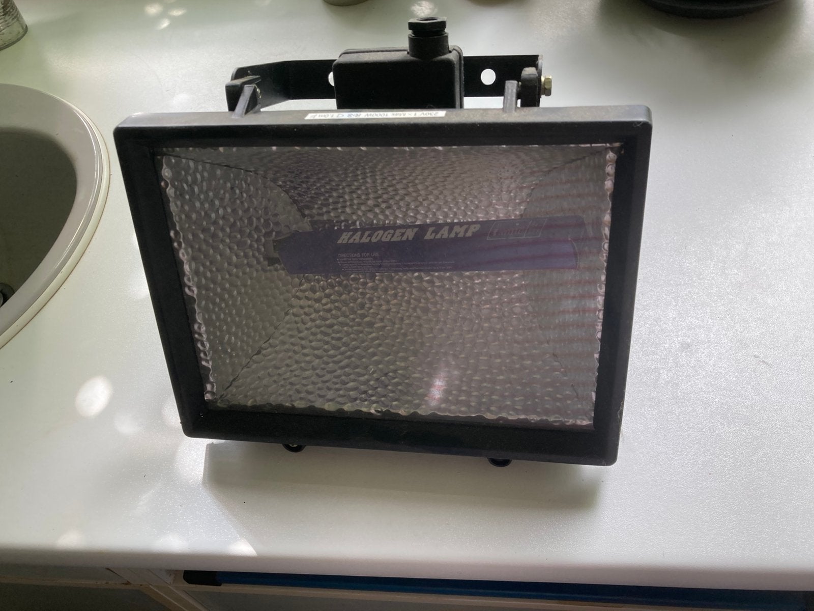 Halogeenlamp, Ophalen, Nieuw