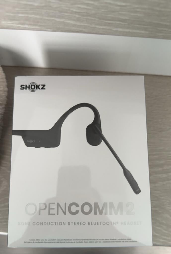 Shokz OpenCOMM2, Computers en Software, Headsets, Ophalen, Nieuw, Draadloos, Over-ear