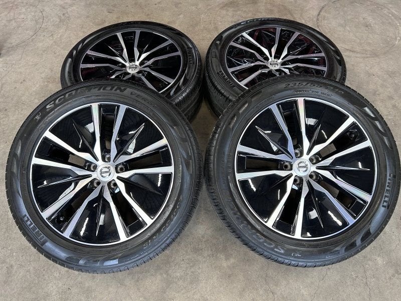 19 inch originele velgen + zomerbanden Volvo XC90 31680216 s, Pneus et Jantes, Pneus été, -, 19 pouces