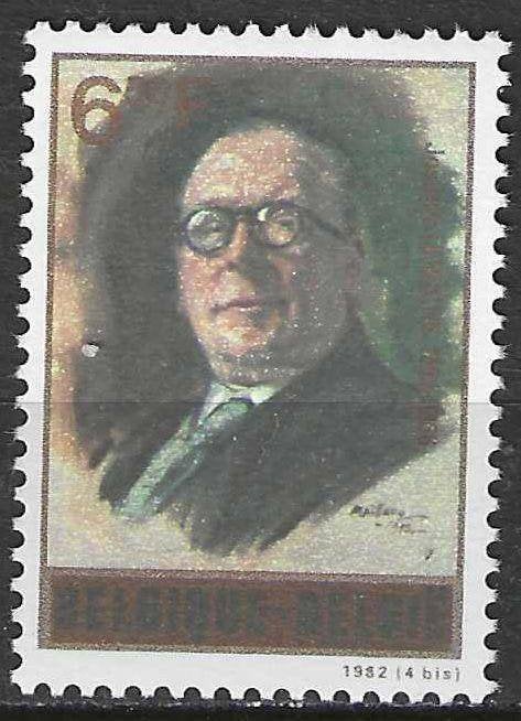 Belgie 1982 - Yvert/OBP 2047 - Joseph Lemaire (PF), Postzegels en Munten, Postzegels | Europa | België, Postfris, Postfris, Verzenden