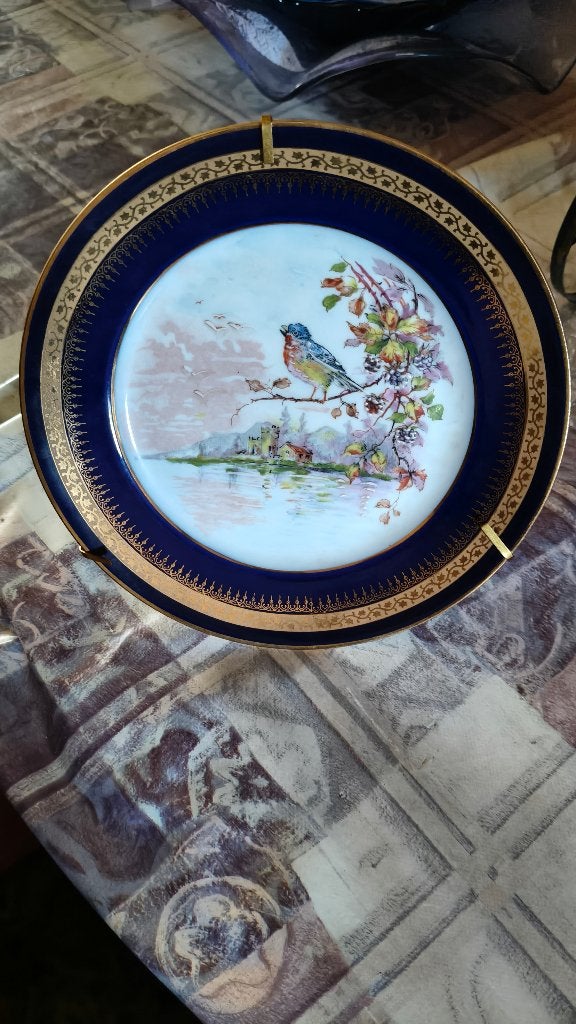 Assiette porcelaine de Limoges, Antiquités & Art, Enlèvement