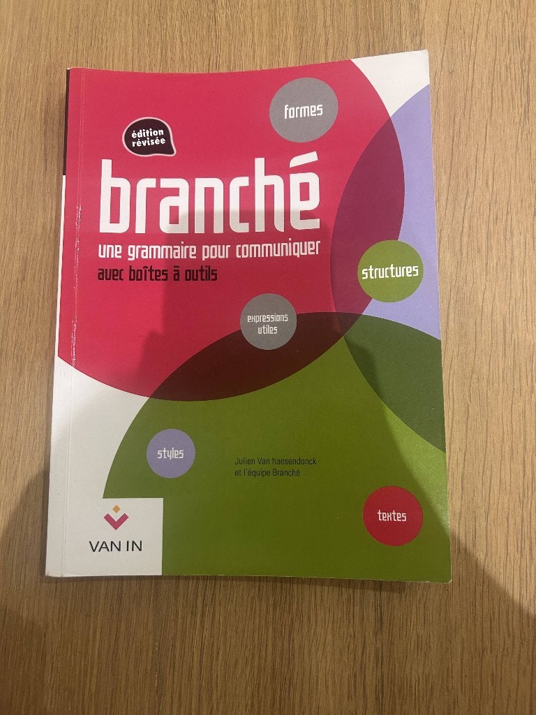 branché une grammaire pour communiquer, Ophalen of Verzenden, Gelezen, ASO, Frans