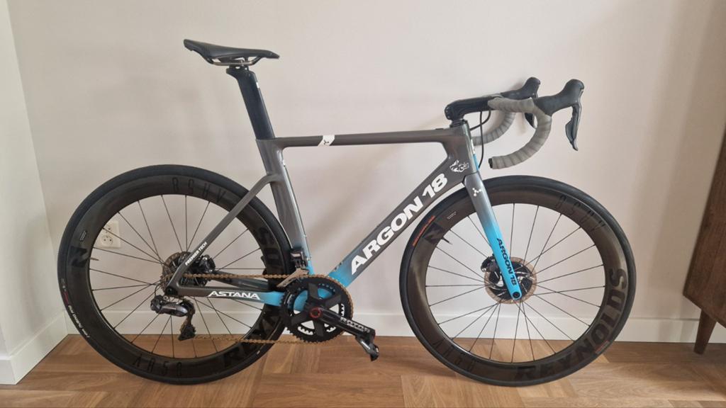 Argon 18 nitrogen maat 55 in zeer goede staat, Vélos & Vélomoteurs, Vélos | Vélos de course, Carbone, Enlèvement