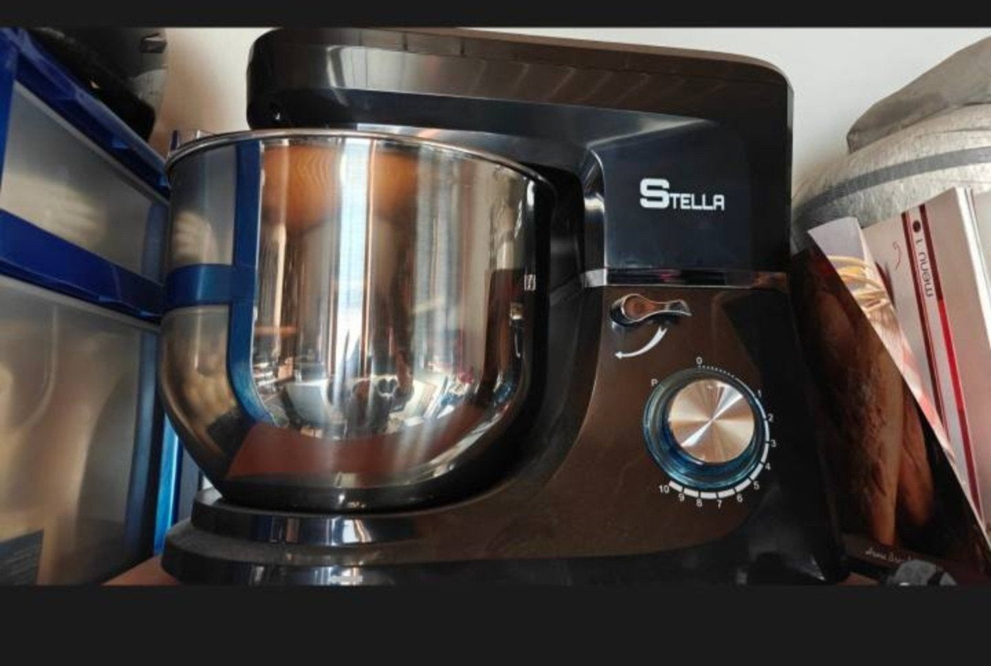 robot ménager marque stella 8litre 1800w10 vitesse, Elektronische apparatuur, Ophalen, Nieuw, Blender