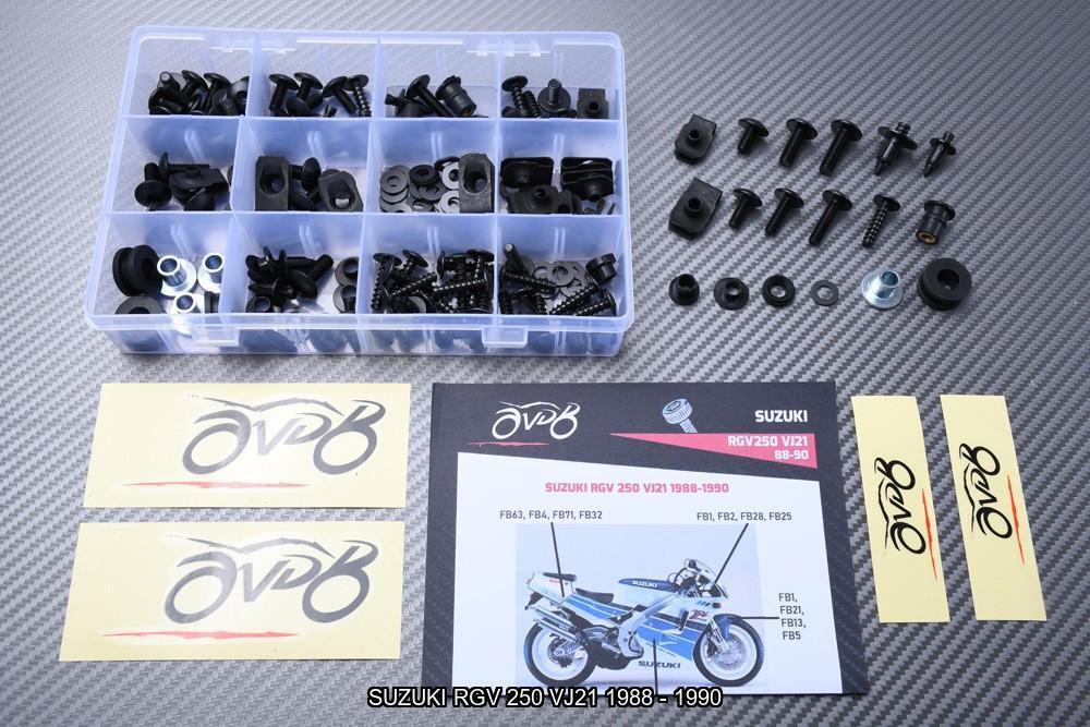 Kuip bouten set voor SUZUKI RGV 250 VJ21 1988 - 1990, Motoren, Ophalen of Verzenden, Nieuw