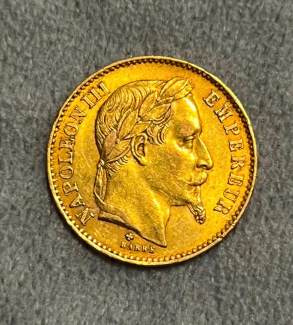 Pièce de Napoléon III à vendre ! 6,45 grammes, Enlèvement, Or