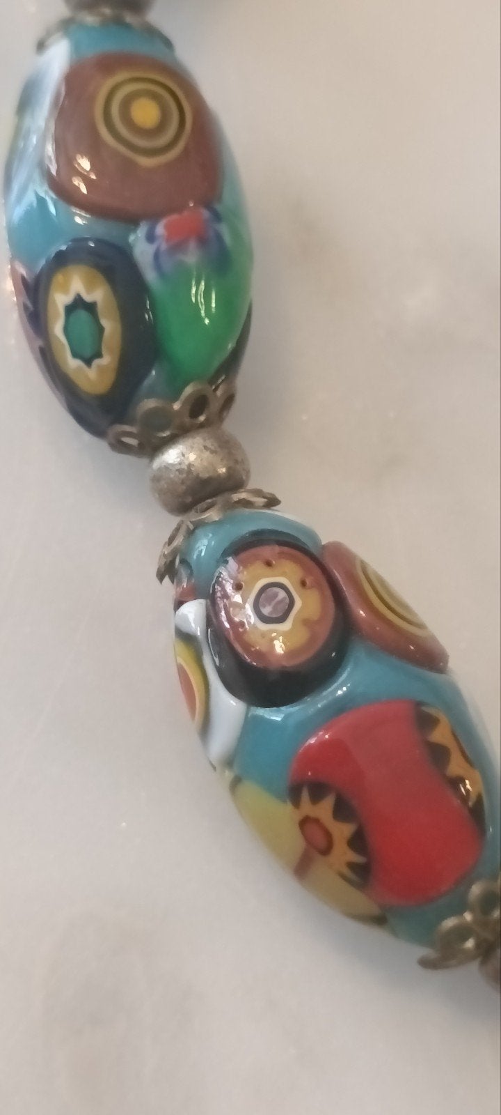 Collier perles Murano conçu //Fratelli Toso ou Moretti. 1920, Enlèvement ou Envoi