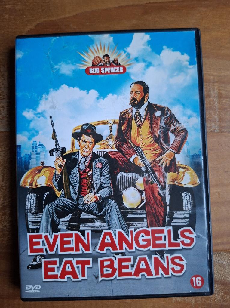 Even angels eat beans - Bud Spencer - nederlandse ondertitel, Ophalen of Verzenden, Gebruikt, Actiekomedie