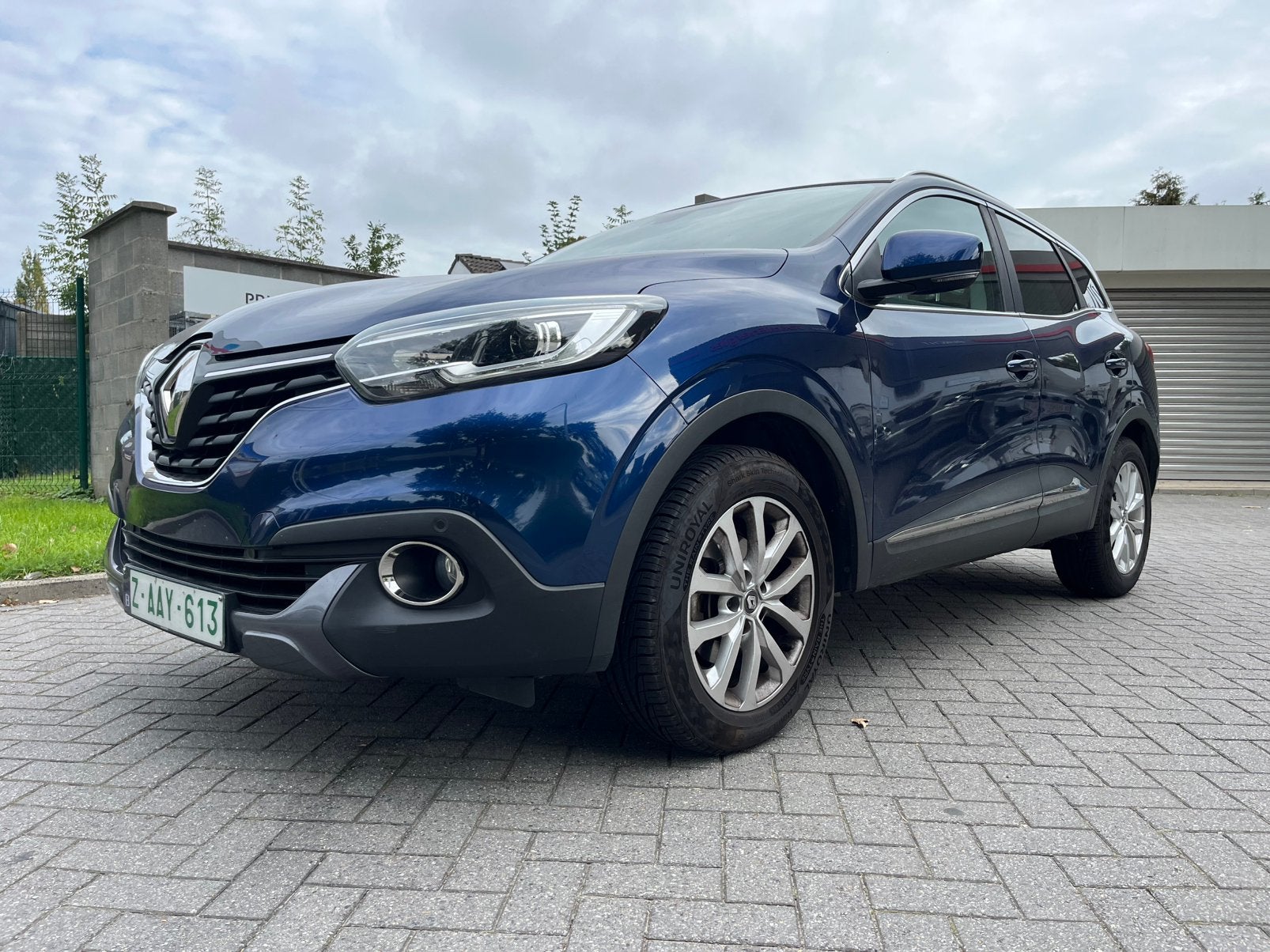 Renault Kadjar 1.2Tce 2017/120000 km, Kadjar, Blauw, Leder en Stof, Bedrijf