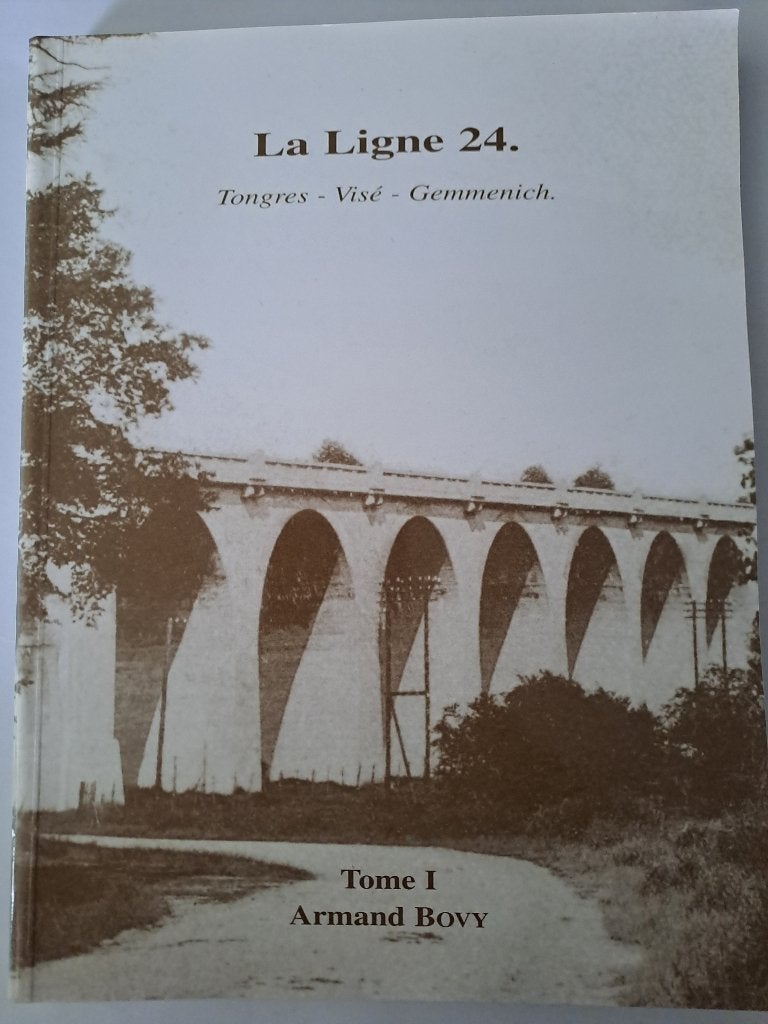 La Ligne 24, Tongres-Vise-Gemmenich, Enlèvement, Utilisé, Train, Livre ou Revue