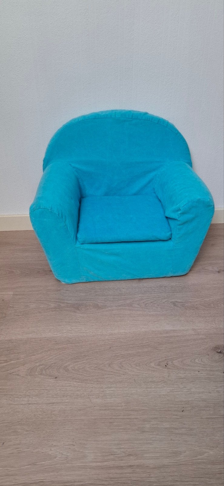 blauw velours kinderzeteltje, Enlèvement, Utilisé, Garçon ou Fille