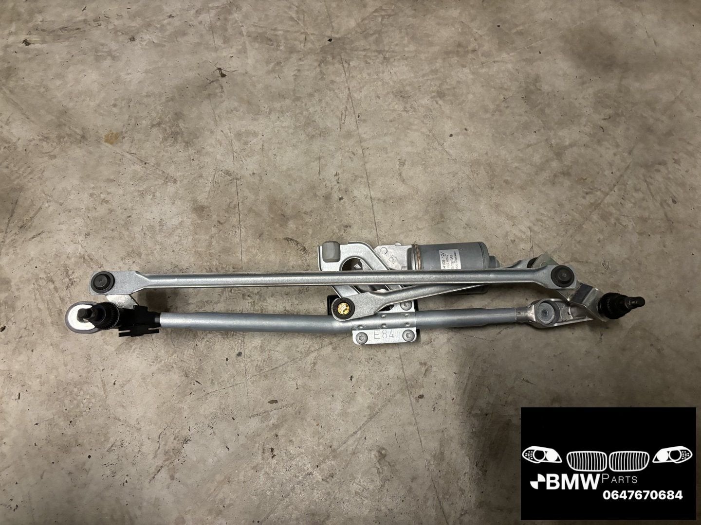 Ruitenwissermotor MOTOR + MECHANIEK BMW X1 E84, -, Utilisé, -, Enlèvement ou Envoi