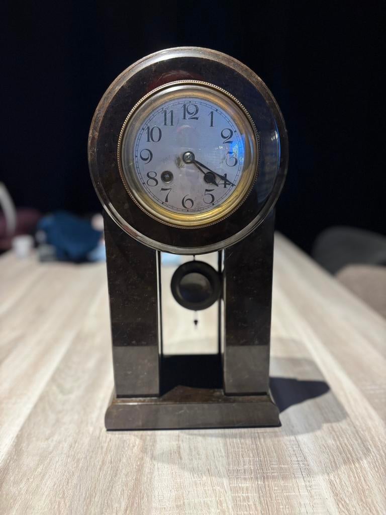 Mooie Art Deco pendule / schouwklok ca. 1930, Ophalen