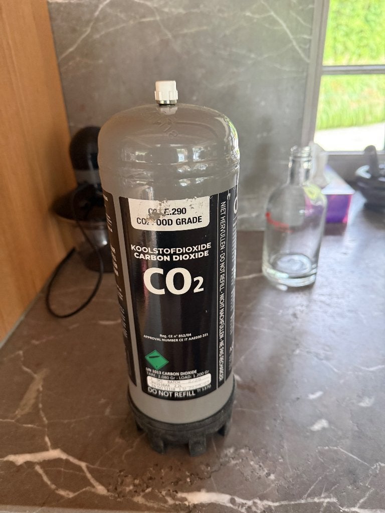 Grandes bouteilles de gaz CO2 Aqualex, 25 à 50 cm, Moins de 100 cm, Enlèvement, Utilisé