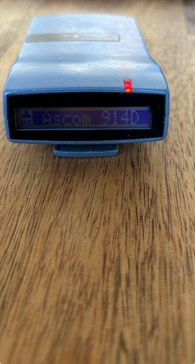 ☎️ Ascom TeleCare H914D Pager 39.500MHz H914 ☎️, Ophalen of Verzenden, Zo goed als nieuw, 1 handset