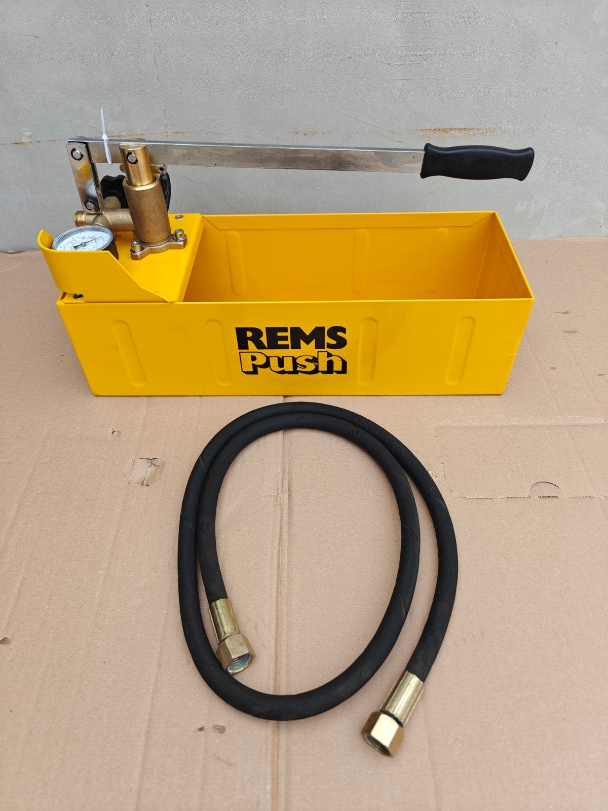 Rems 115000 Push - Pompe d'épreuve - 60 bar, Bricolage & Construction, Enlèvement ou Envoi