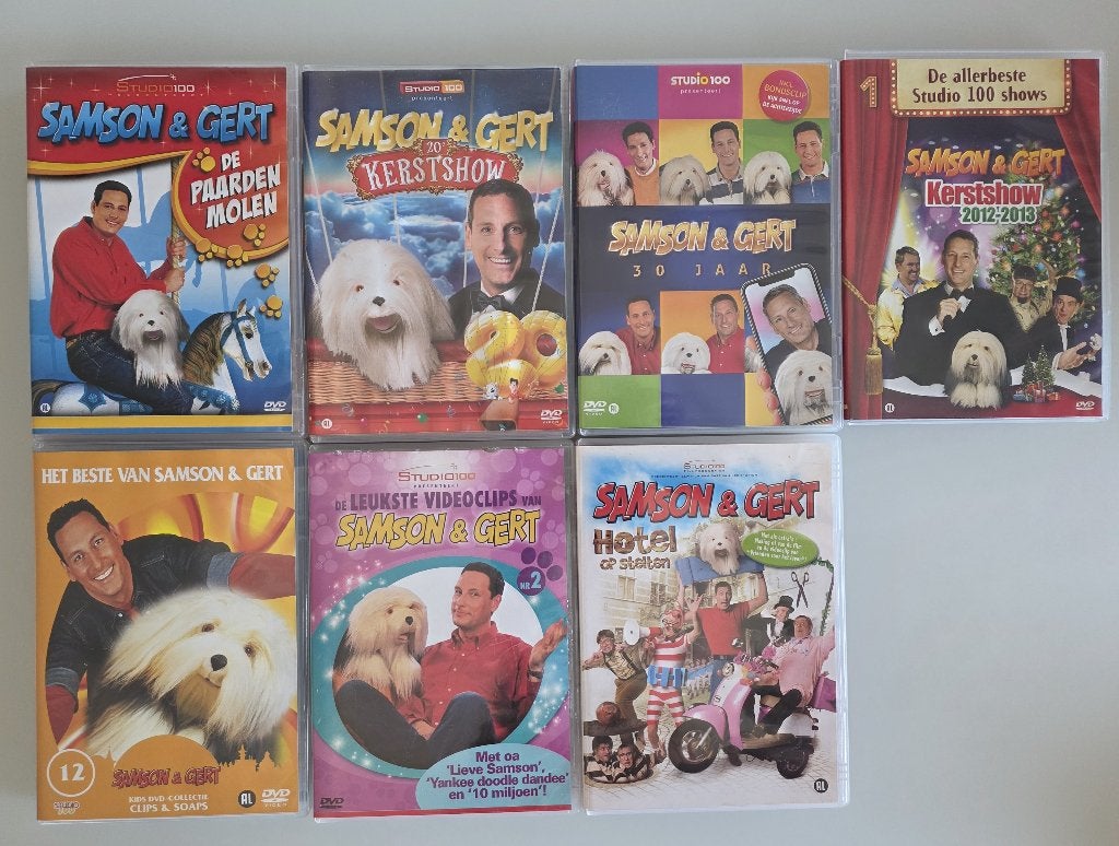 Studio 100 DVD 's : Samson & Gert , Big & Betsy, Ophalen of Verzenden