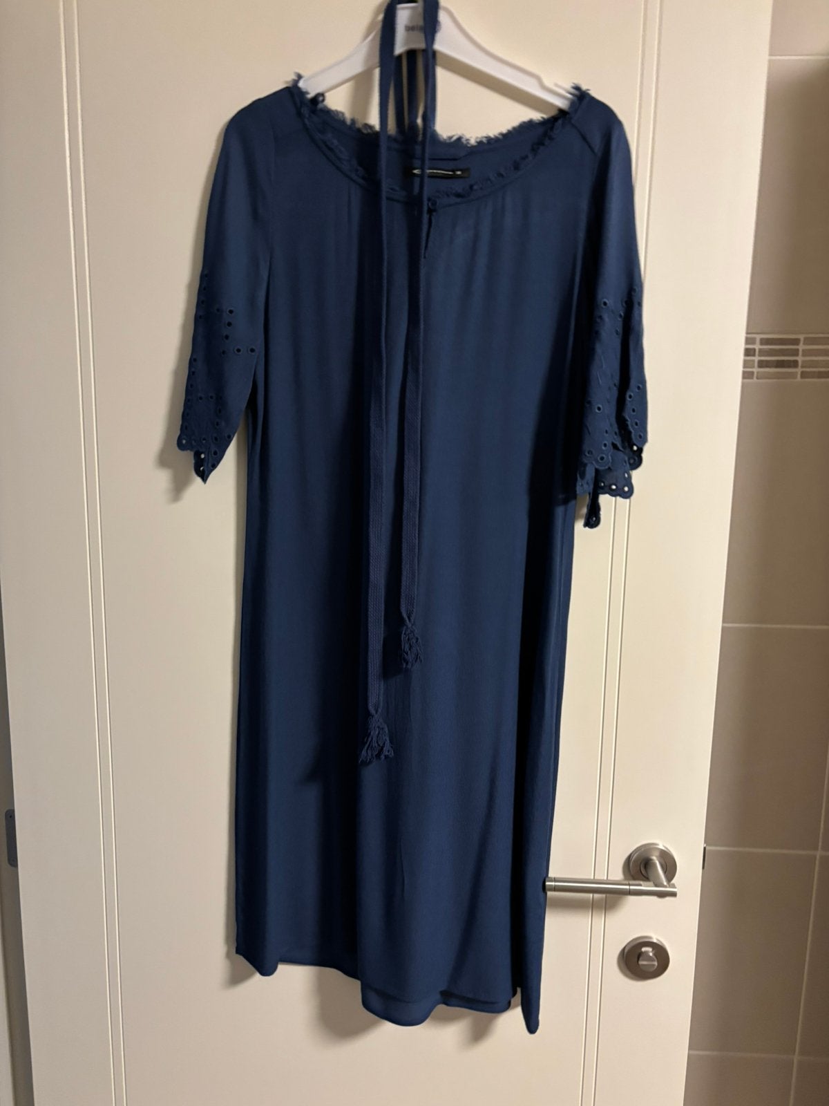 Rechte jurk, Kleding | Dames, Ophalen, Zo goed als nieuw, Blauw, Jurk