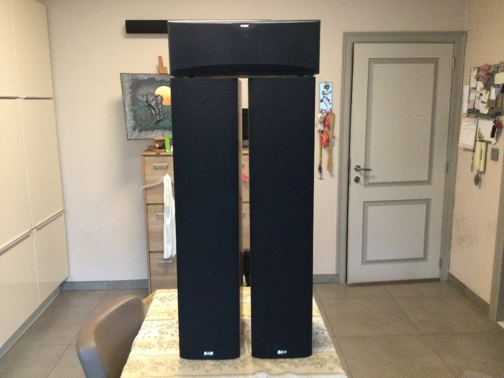 luidsprekers b&w 603 s3 + center speaker, Haut-parleur central, Enlèvement, Utilisé, Bowers & Wilkins (B&W)