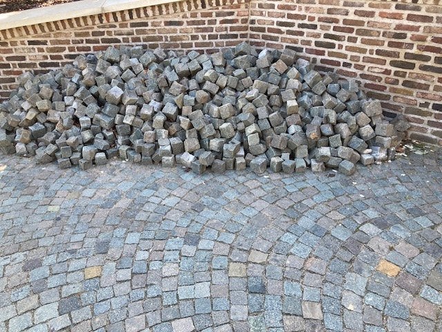 Pavés, Jardin & Terrasse, Pavé & Dalles, Utilisé, Autres types, 10 m²² ou plus, Enlèvement