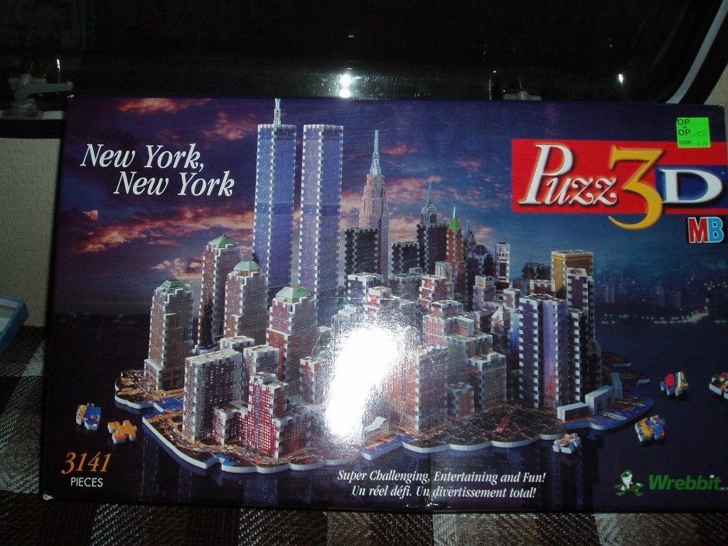 3D puzzel New York, Hobby en Vrije tijd, Ophalen, Meer dan 1500 stukjes, Nieuw, Rubik's of 3D-puzzel