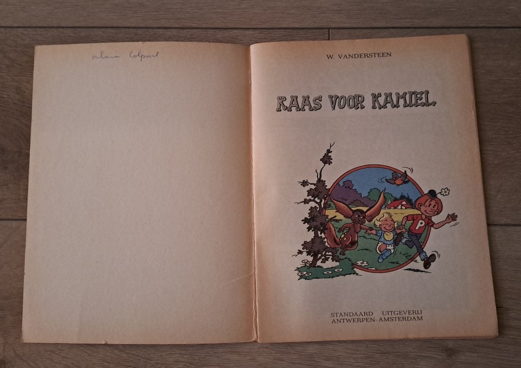 6 - PATS - Kaas voor Kamiel, Enlèvement ou Envoi, Willy Vandersteen, Une BD, Utilisé