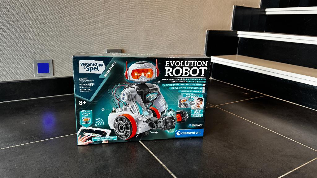 Clementoni Evolution Robot, Ophalen, Nieuw, Bouwen, Met licht