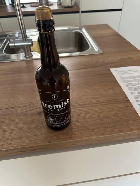 volle fles tremist saison 75 cl, Ophalen, Nieuw, Flesje(s), Overige merken