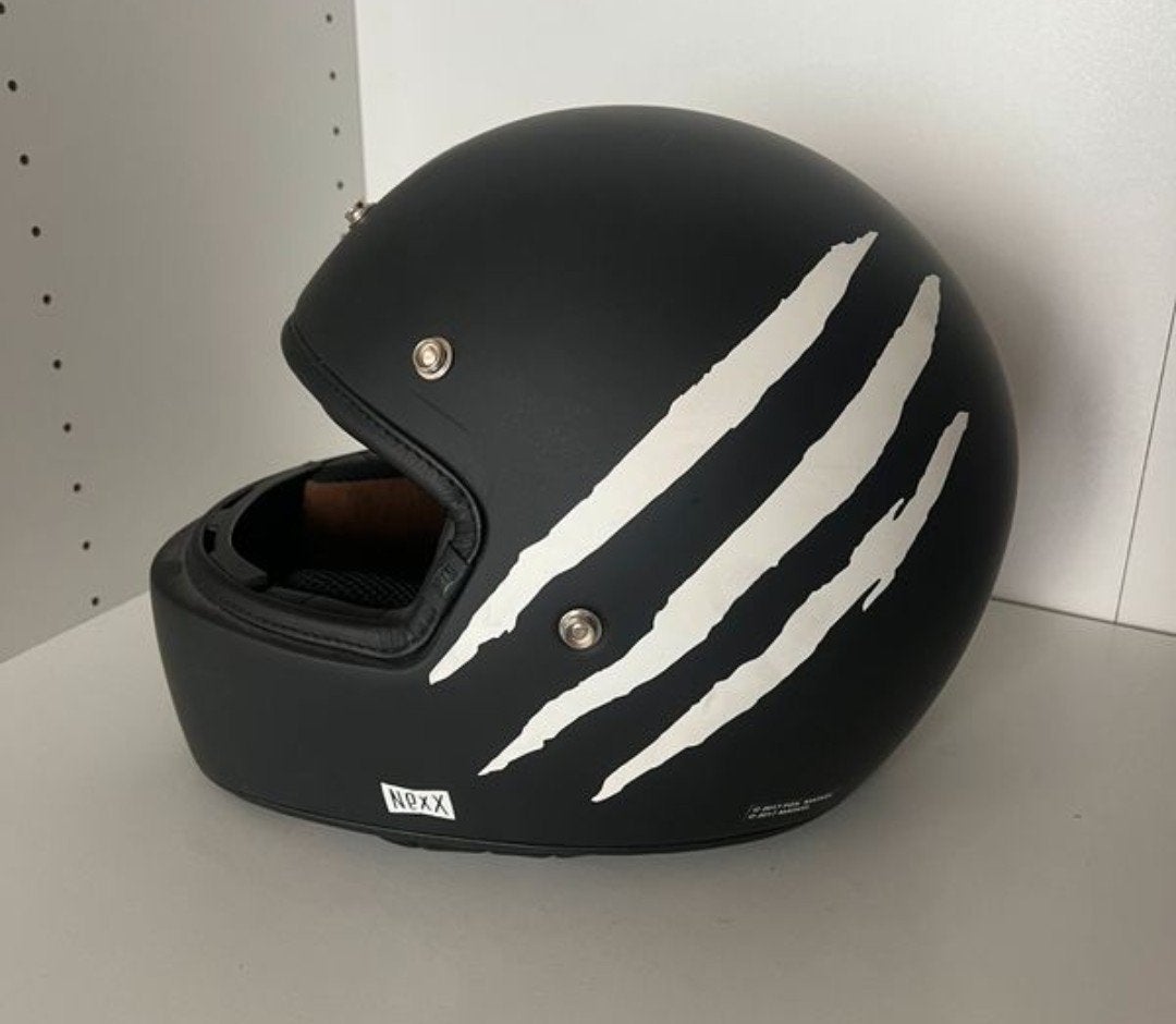 Casque moto Nexx X.G100 Marvel Logan noir mat, Motos, Vêtements | Casques de moto, Casque intégral, S, Enlèvement ou Envoi