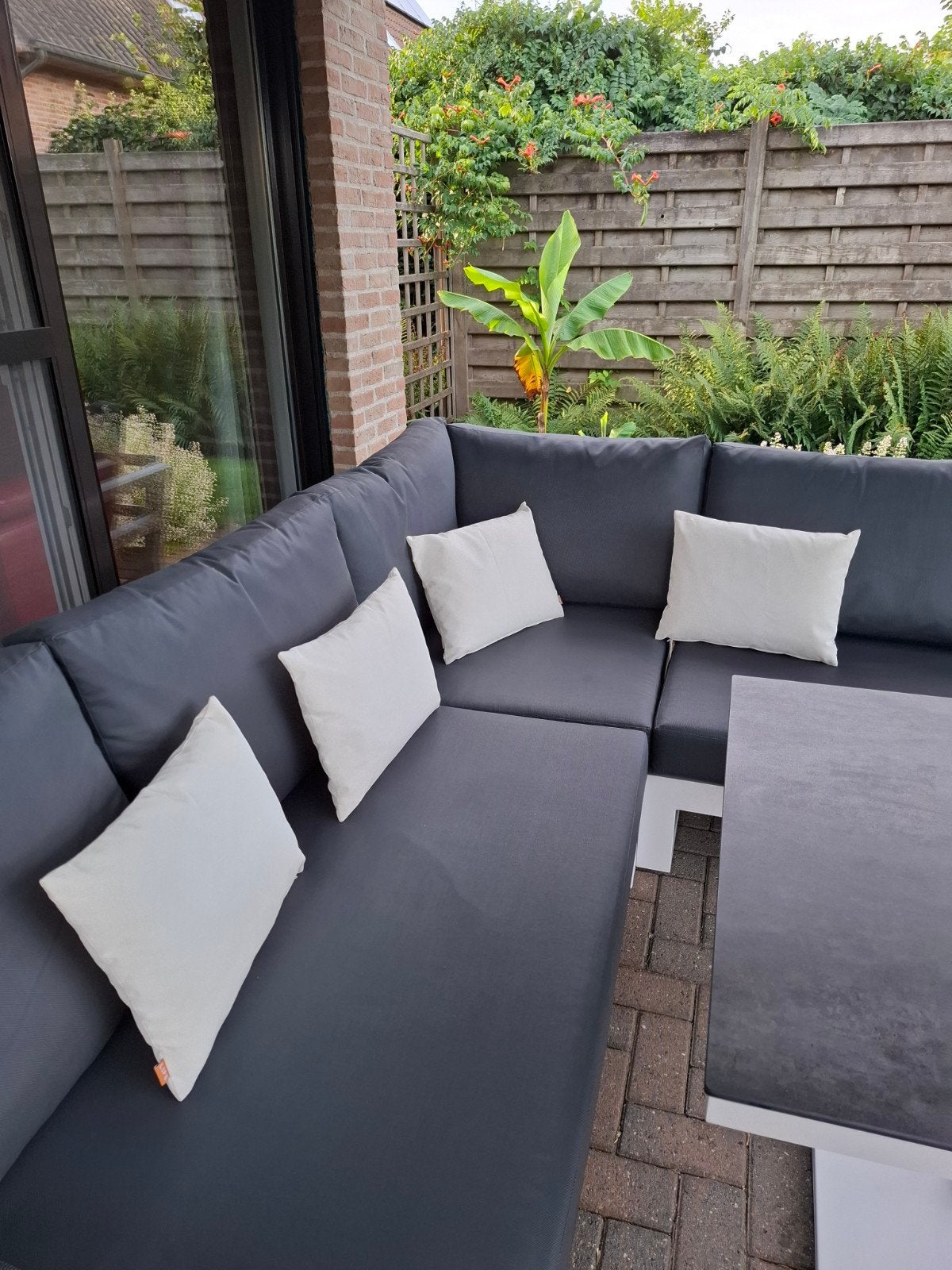 4 coussins décoratifs imperméables, Enlèvement ou Envoi, Comme neuf, Synthétique