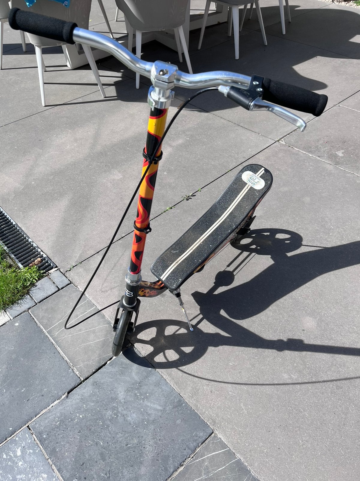 Space Scooter step, Fietsen en Brommers, Ophalen, Gebruikt