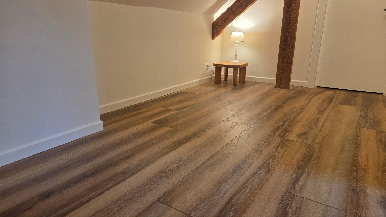Coretec pvc/kurk clickvloer, super akoestisch,  18m², Parquet, Comme neuf, Synthétique, Enlèvement