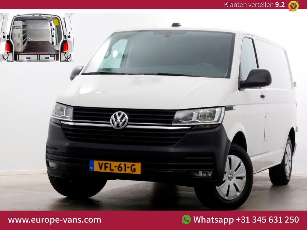 Volkswagen Transporter T6.1 2.0 TDI 110pk L1H1 Comfortline A, 199 g/km, Wit, Bedrijf, Onderhoudsboekje