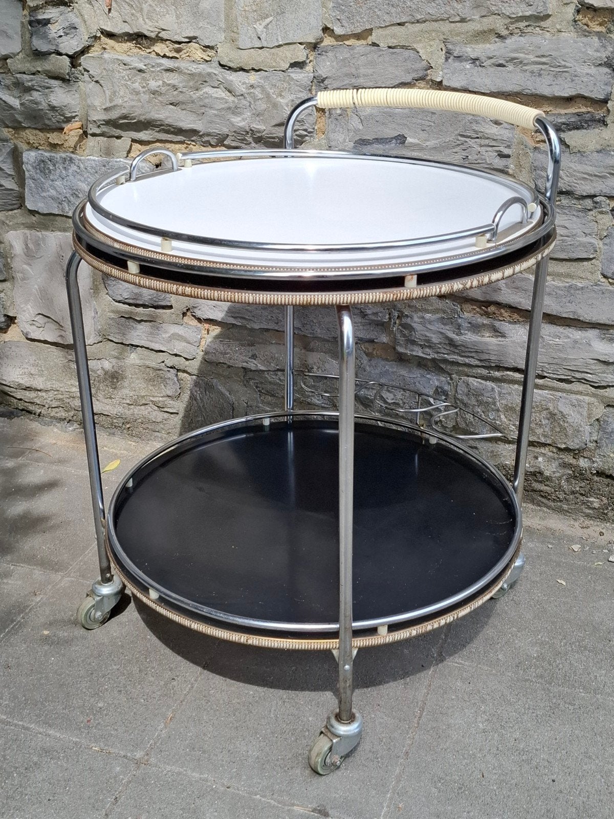 Desserte roulante vintage TORCK – Bar / Service, Ophalen
