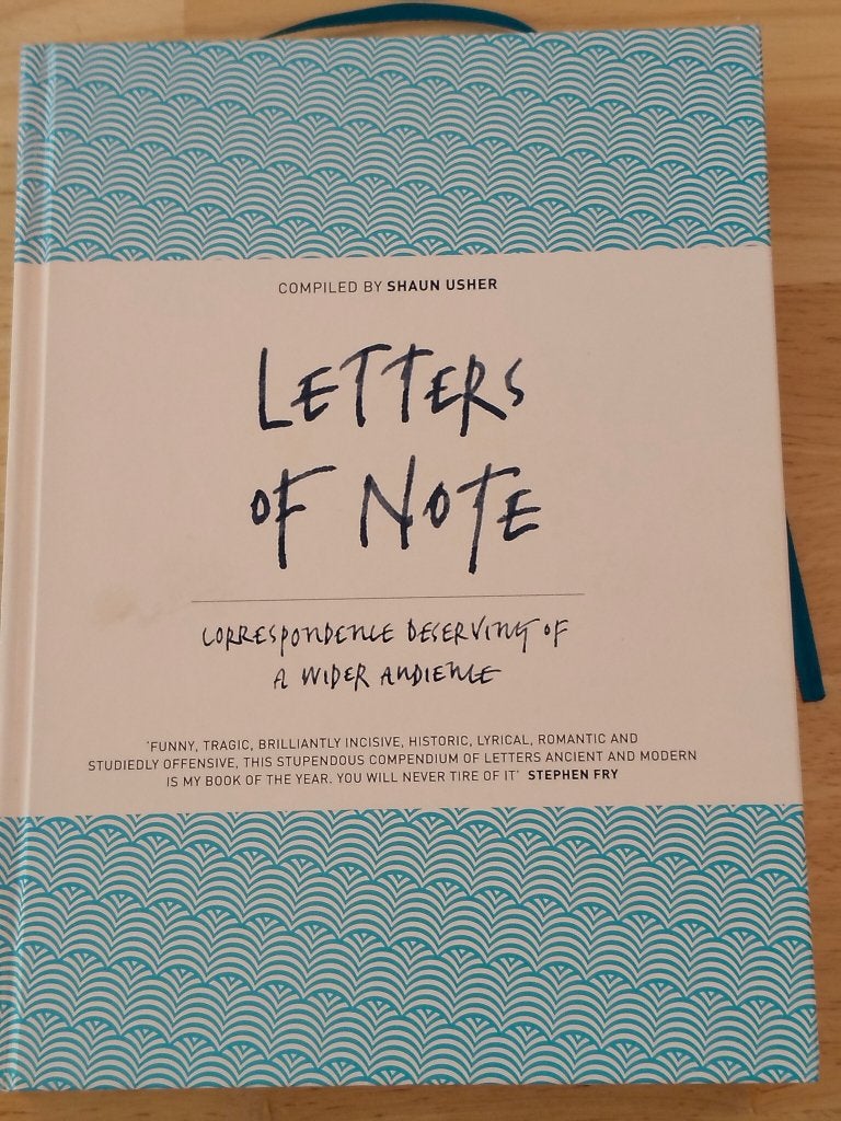 Letters of Note - Shaun Usher, Ophalen of Verzenden, Zo goed als nieuw, Shaun Usher