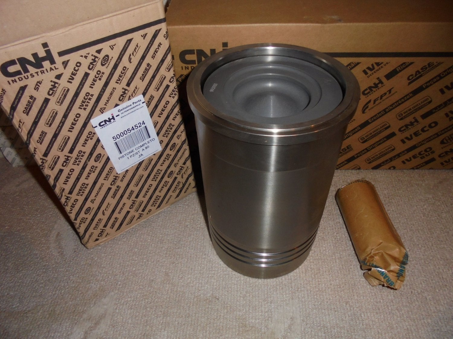 Kit piston chemise complet pour iveco stralis ref 500054524, Autos : Pièces & Accessoires, Enlèvement, Iveco