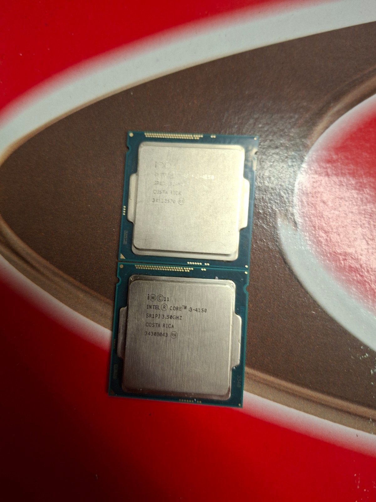 Lot de 2 Intel Core i3-4150 – 3,50 GHz – LGA1150, Informatique & Logiciels, Enlèvement ou Envoi, 3 à 4 Ghz, LGA 1150, Utilisé