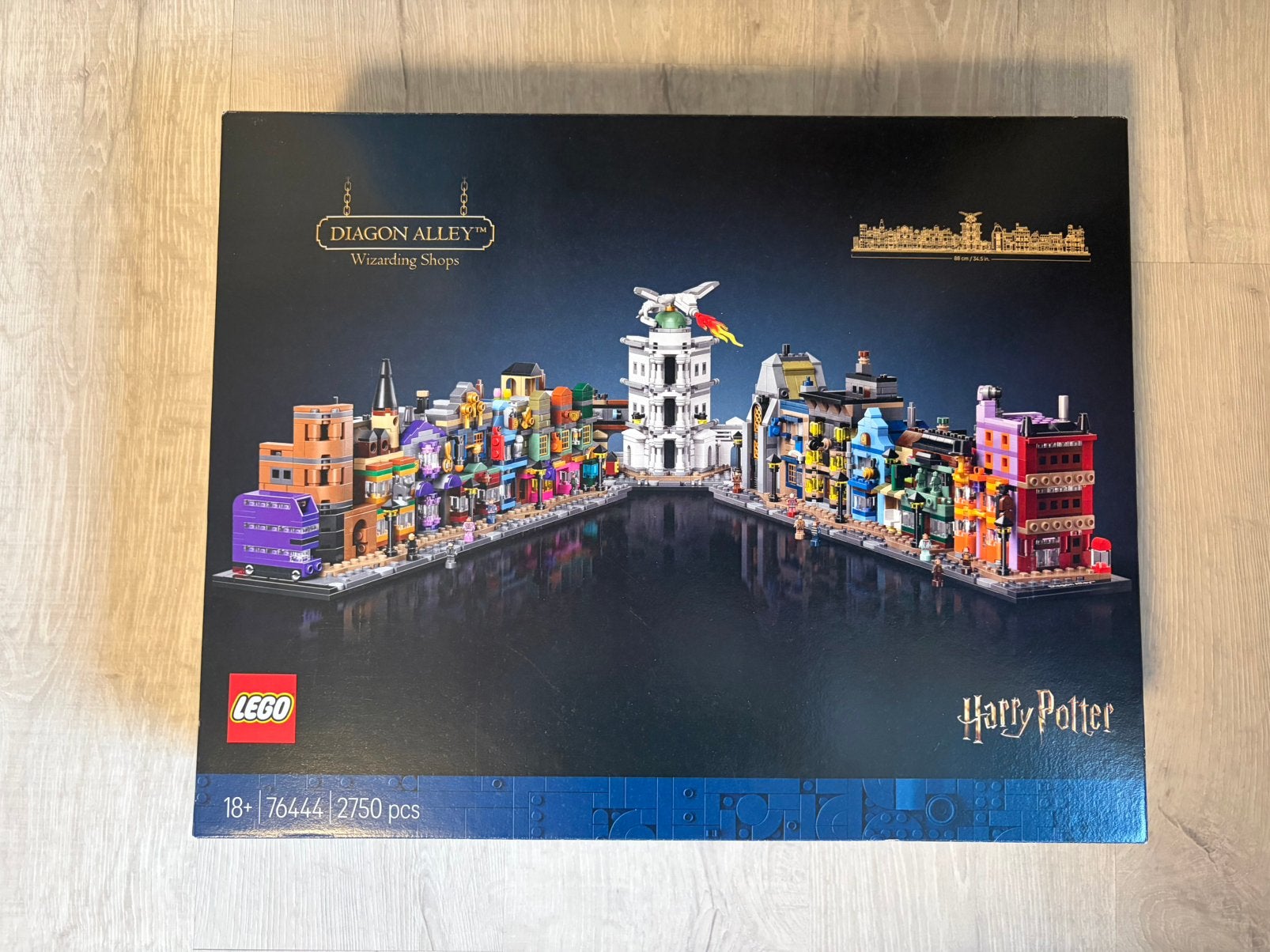Lego Harry Potter ( Diagon Alley ) 76444, Kinderen en Baby's, Speelgoed | Duplo en Lego, Ophalen, Zo goed als nieuw