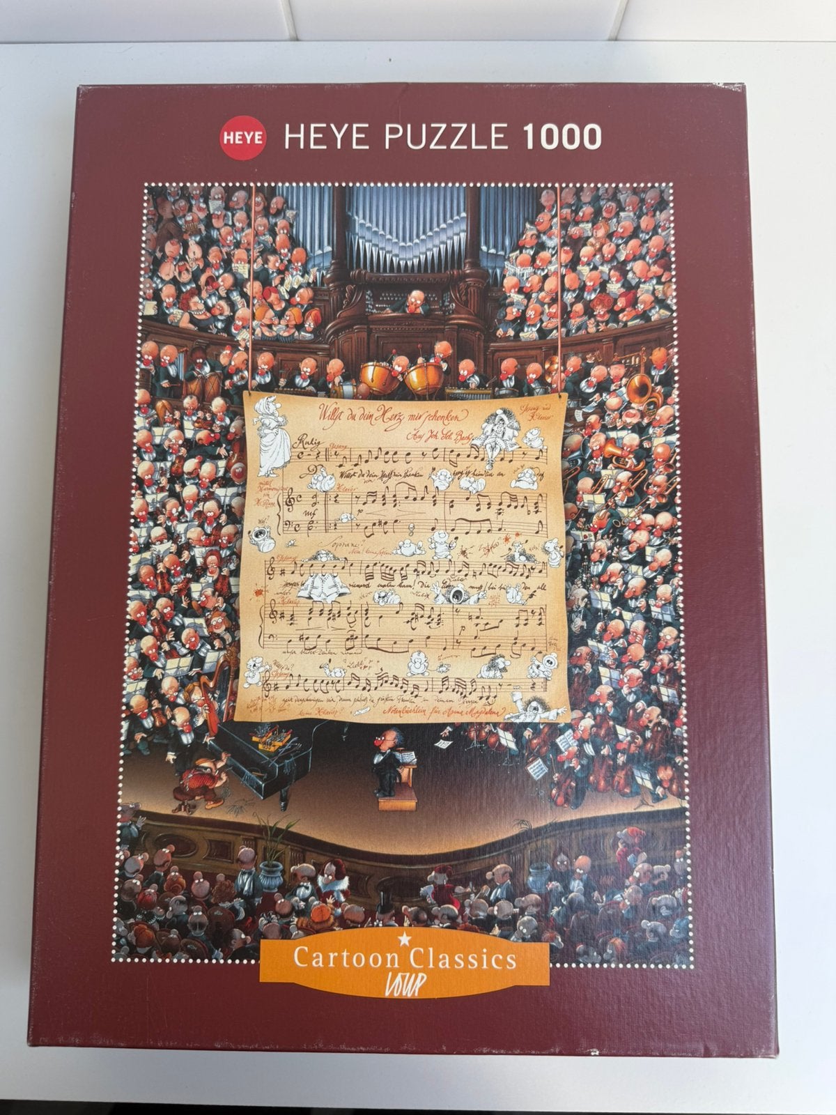 Puzzel Heye, Ophalen of Verzenden, 500 t/m 1500 stukjes, Zo goed als nieuw, Legpuzzel
