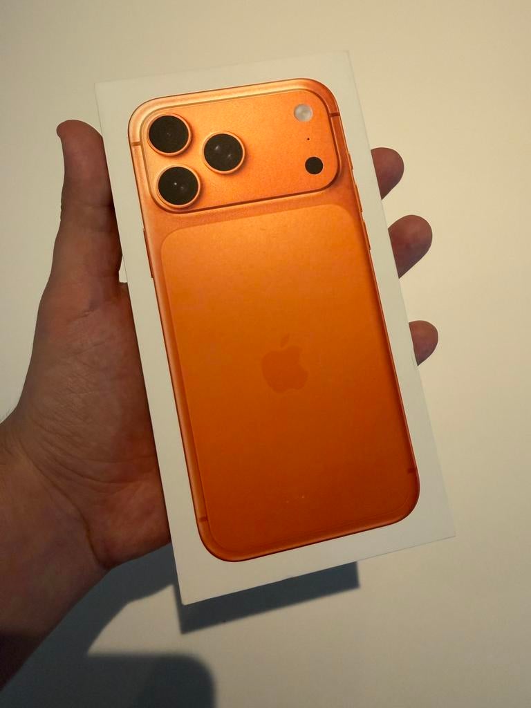 Iphone 17 Pro Max 256GB (ongeopend), Télécoms, Téléphonie mobile | Apple iPhone, Neuf, 256 GB, Sans abonnement, Sans simlock, Autres modèles
