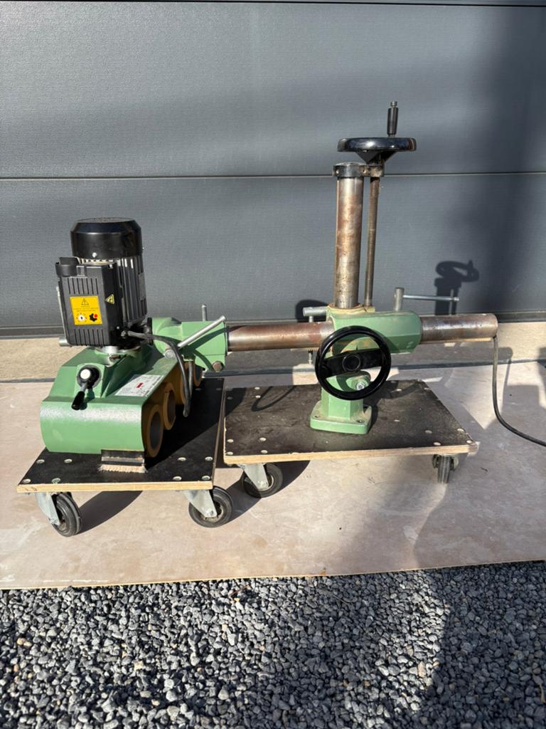 Toupie à bois professionnelle STETON T50 3x400V + entraîneur, Enlèvement