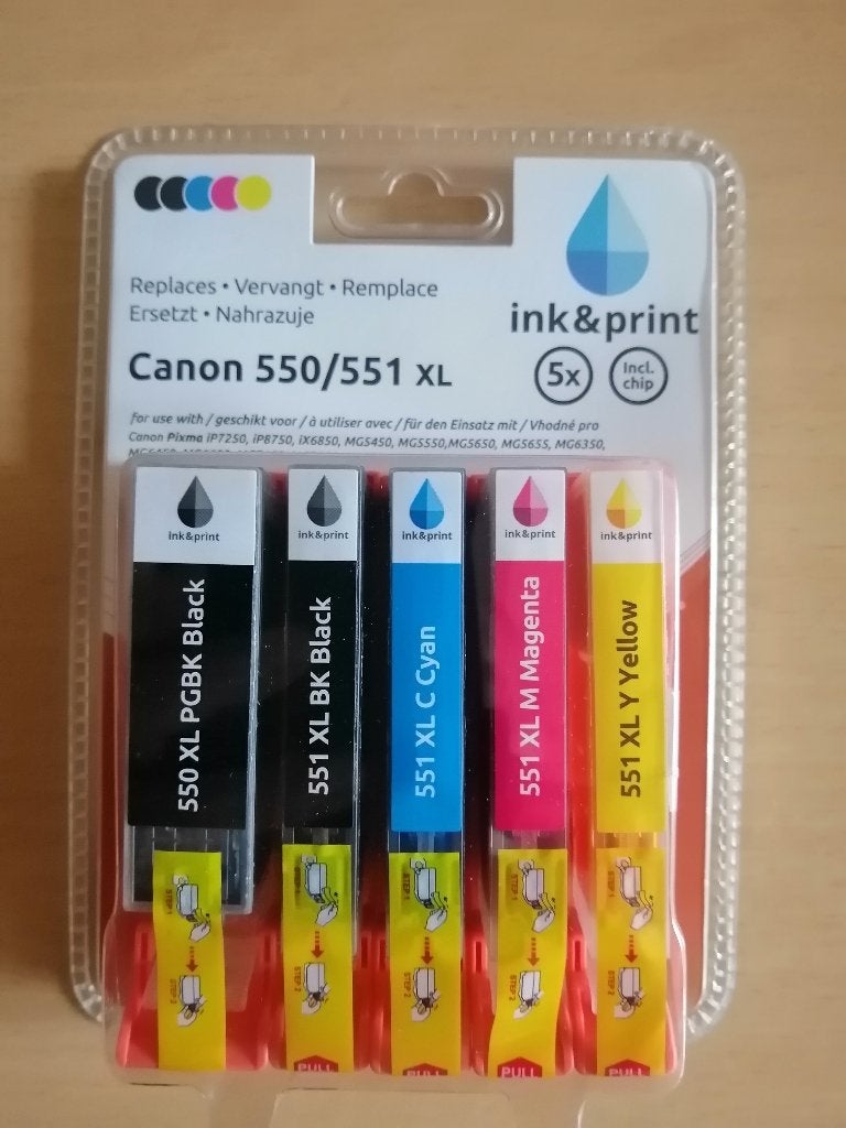 NOUVEAU Cartouches d'encre Ink & Print Canon 570/571 XL, Informatique & Logiciels, Enlèvement ou Envoi, Neuf, Toner, Canon