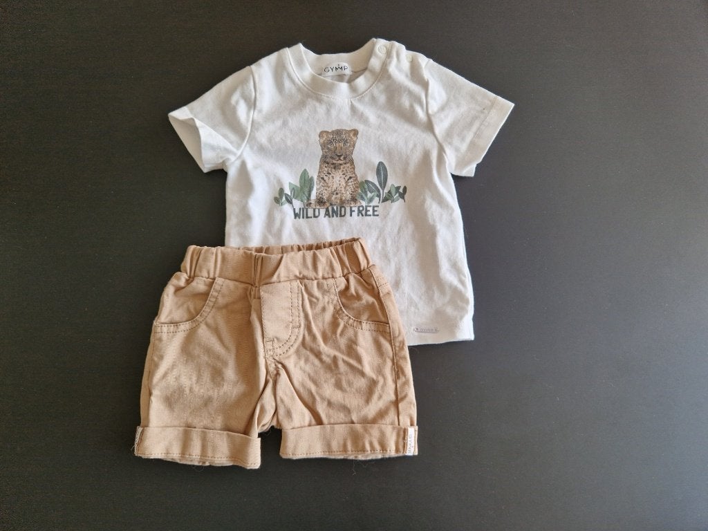 Mooi setje Gymp maat 56, Kinderen en Baby's, Babykleding | Maat 56, Ophalen of Verzenden, GYMP., Jongetje, Setje