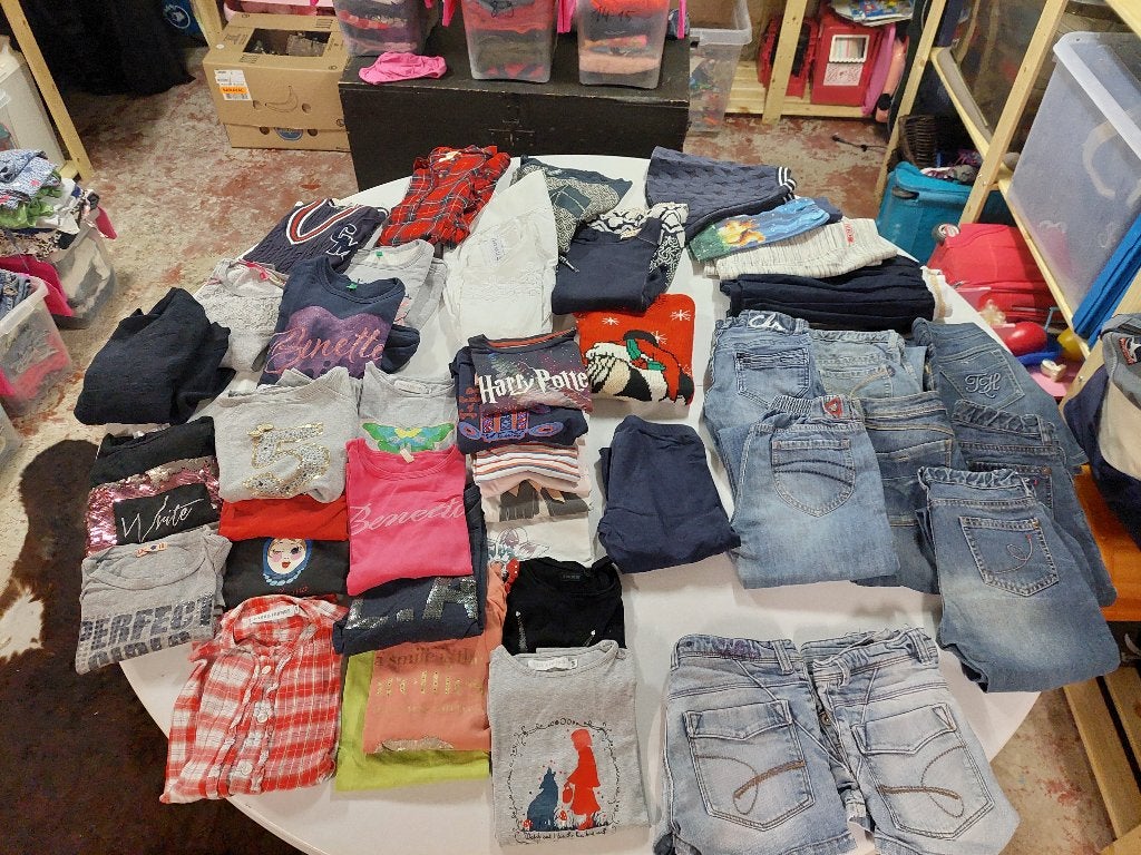 Een pakket kinderkleding (meisje) – maat 140, Kinderen en Baby's, Ophalen of Verzenden, Maat 140