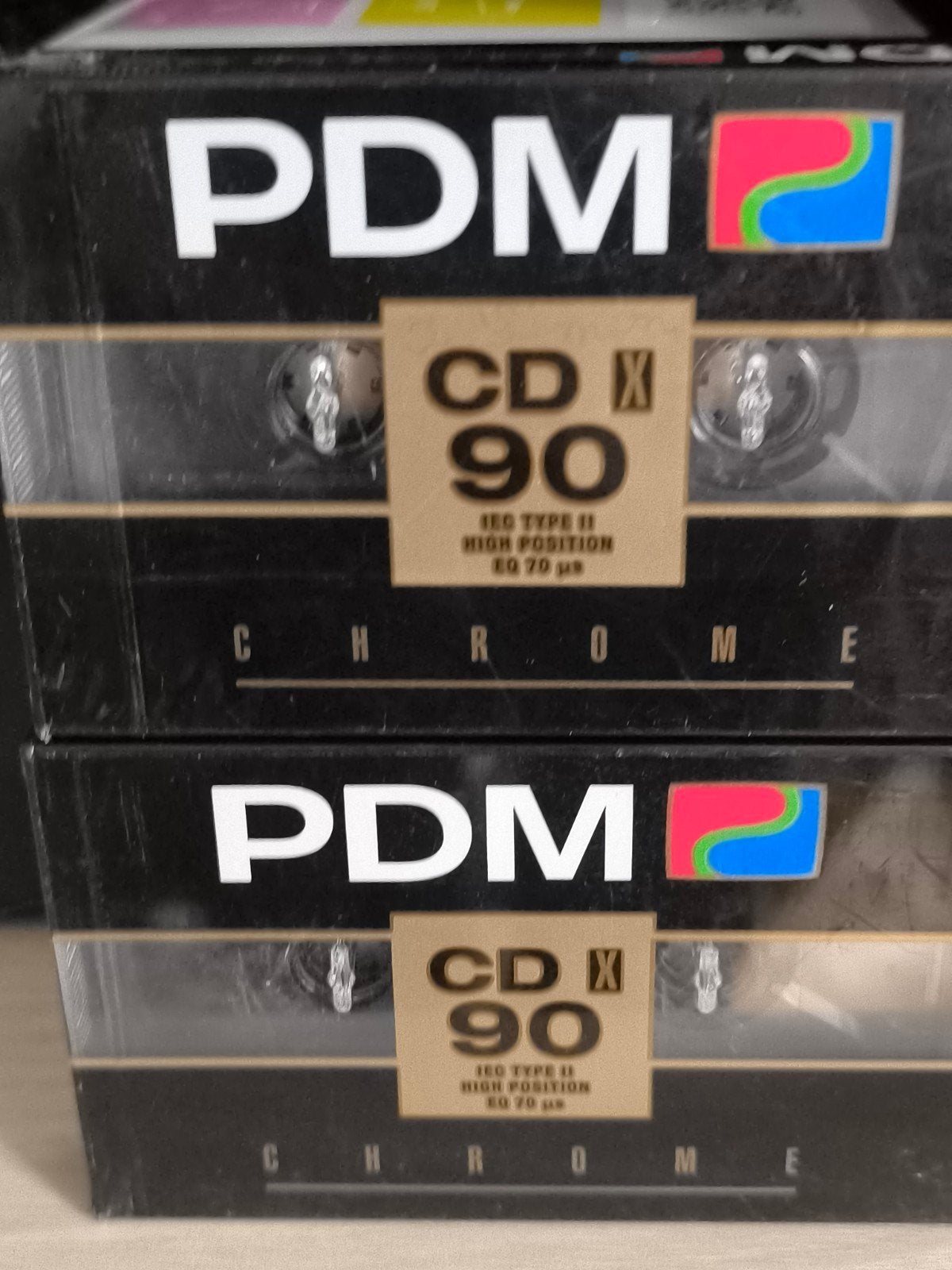 2 Cassettes Audio PDM CD 90 type II, Enlèvement ou Envoi, Neuf, dans son emballage