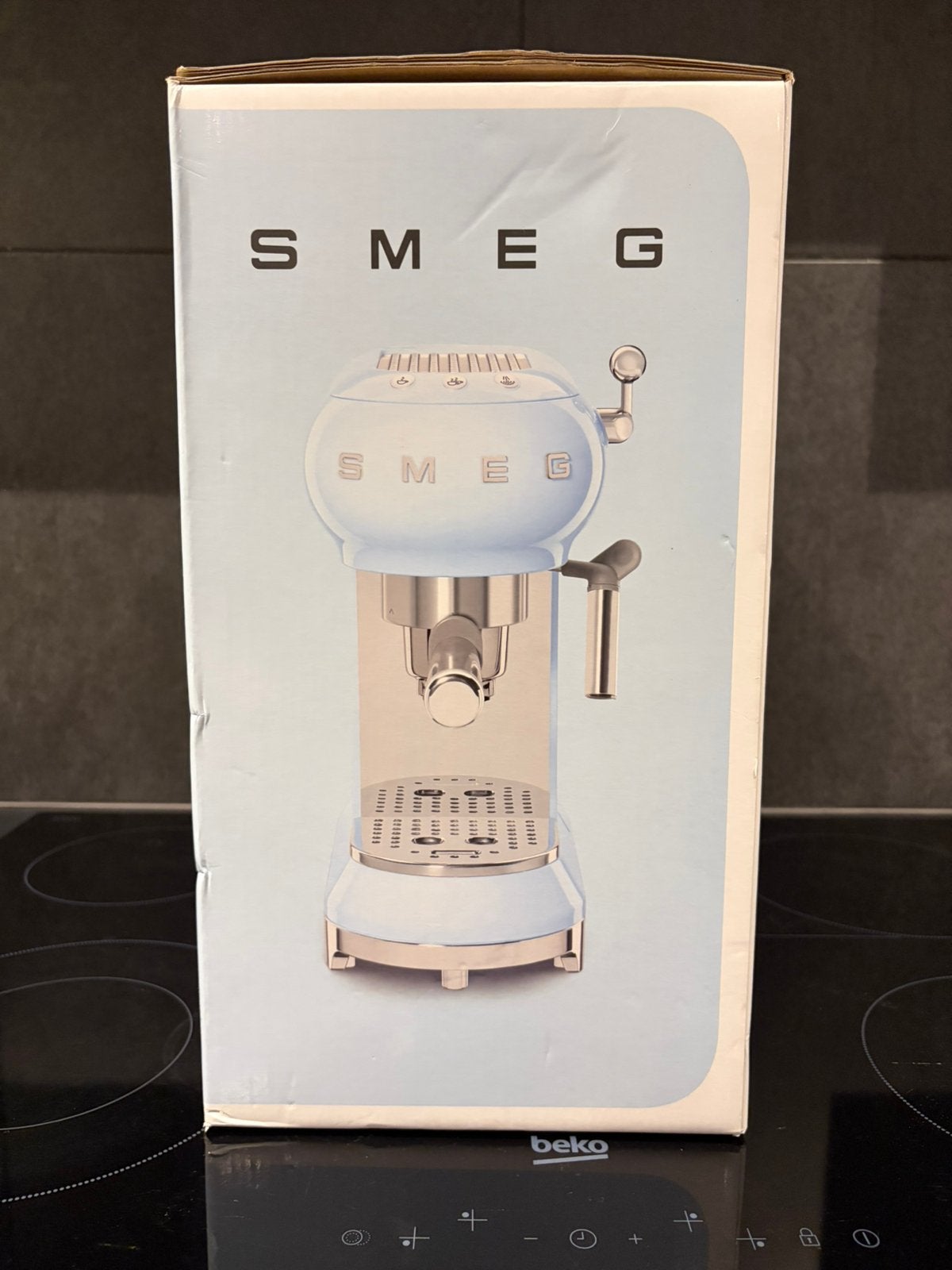 Vintage SMEG Espresso Machine (nieuw in doos), Electroménager, Machine à espresso, Réservoir d'eau amovible, Enlèvement ou Envoi