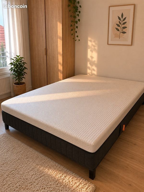 Matelas emma hybride 2, Maison & Meubles, Chambre à coucher | Lits boxsprings, Enlèvement ou Envoi, Comme neuf
