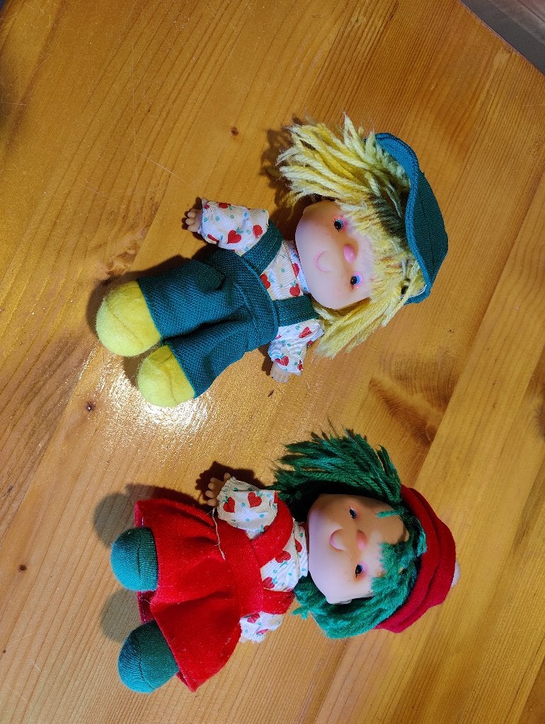 2 POPPETJES, Ophalen of Verzenden